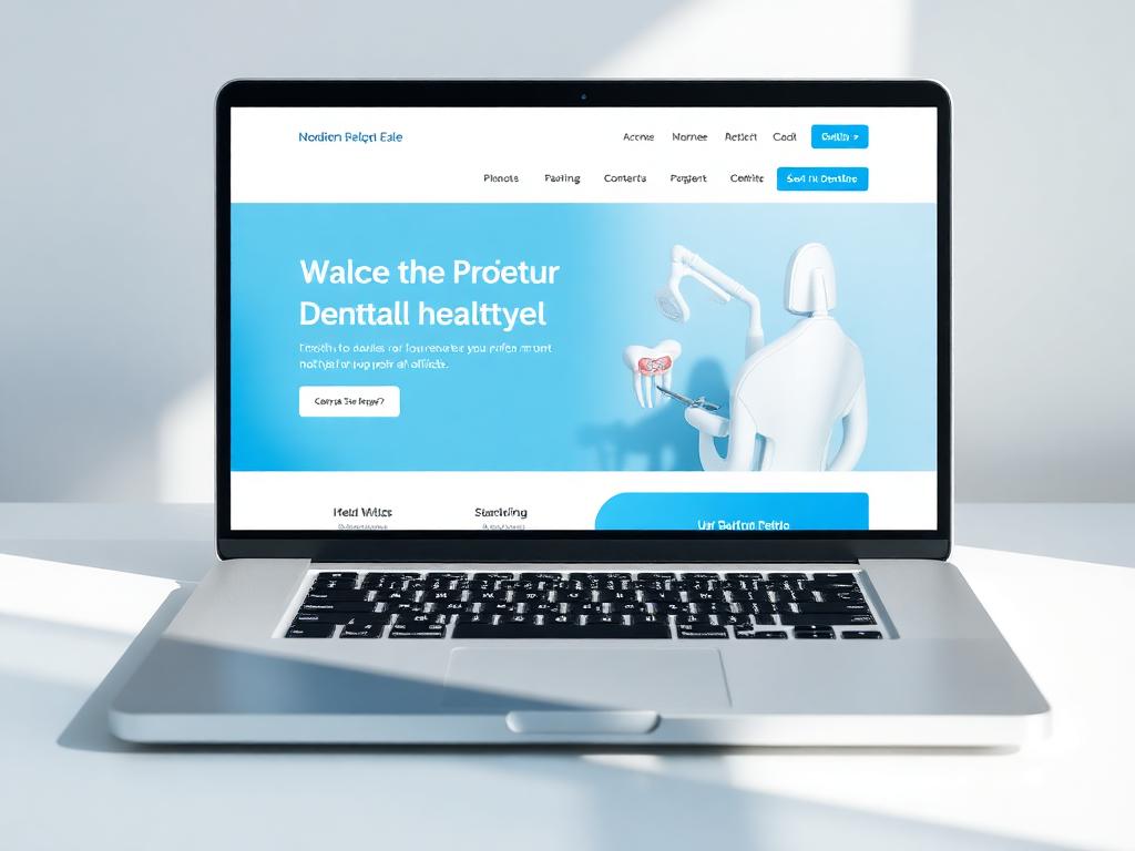 Bloom Dental website by 1800WebDesign